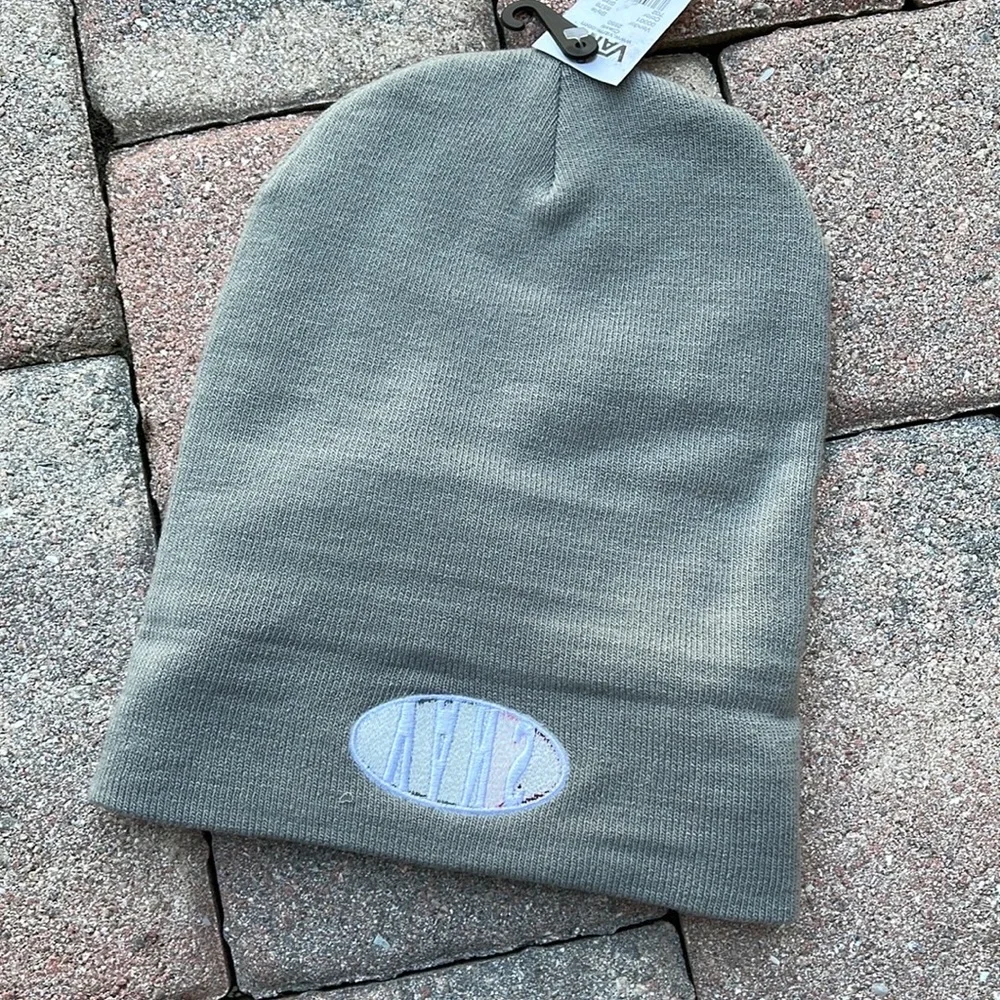 Vans WM Breakin Curf Grey Beanie Skateboarding Hat Women & Men VN0A5GUV85T - Picture 5 of 16